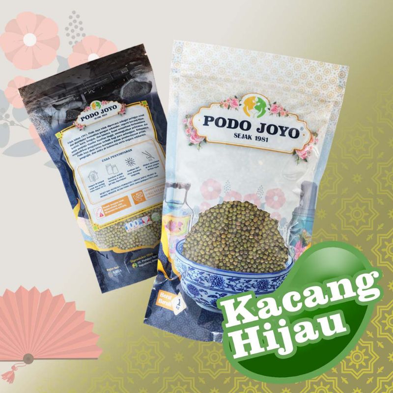 

Kacang Hijau Kulit Podo Joyo kemasan 1 KG (Grade A)