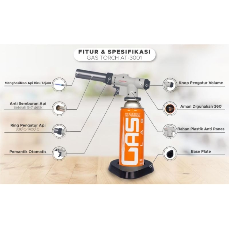 Torch Hi Cook AT 3001