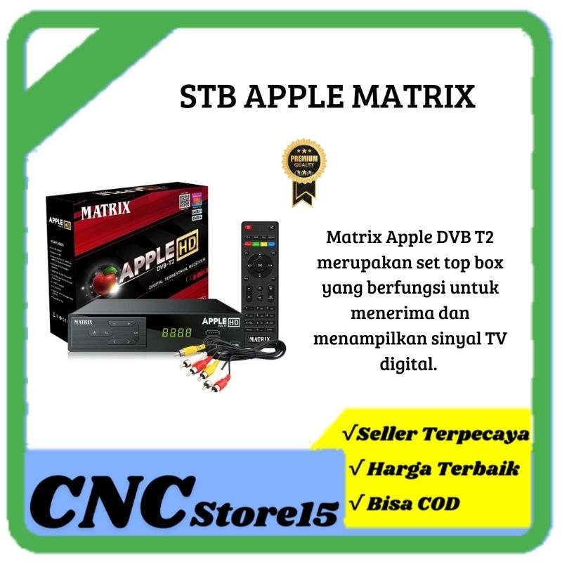 STB MATRIX APPLE DVB T2