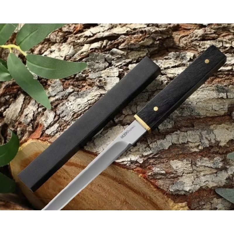 1pc pisau Katana pisau daging dapur super tajam pisau single