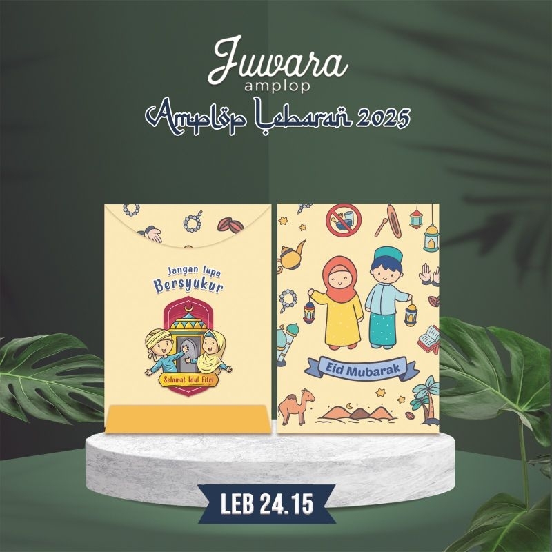 

Amplop Lebaran Juwara Seri Kecil kode 24.15