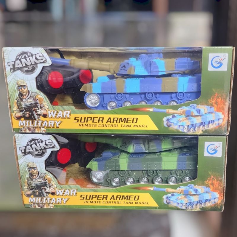 Rc tank super Armed / Mainan mobil  remot control mobil tank