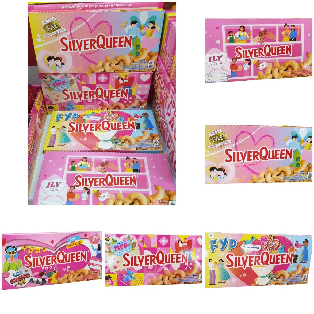 

Cokelat Chocolate Silver Queen Cashew Special Edition (Isi 2x55g)