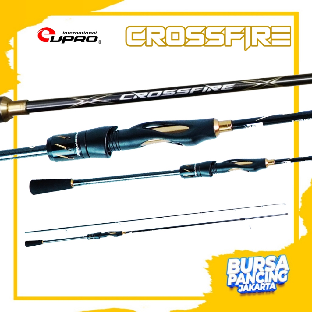 EUPRO Joran Pancing Spinning CROSSFIRE 662 - 702 Carbon Solid Material Graphite Lite 24 XSB Blank Jo