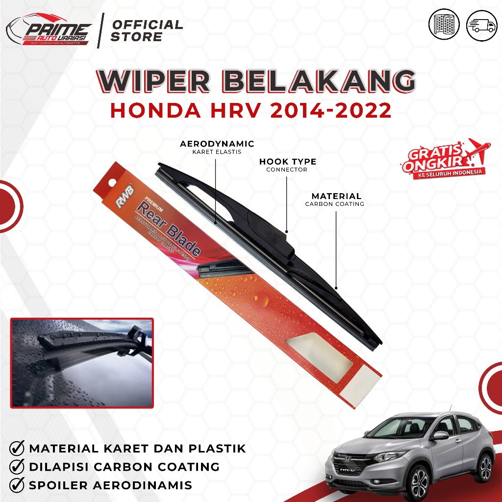 WIPER BELAKANG RWB TOYOTA INNOVA REBORN 12"