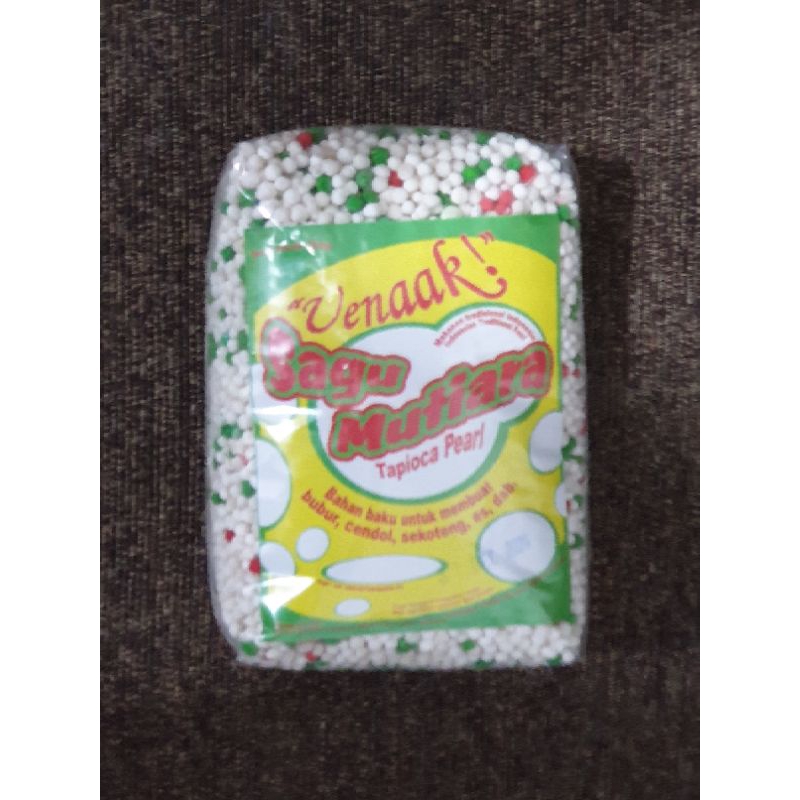 

Uenaak! Sagu Mutiara HIJAUMERAH 500 Gr