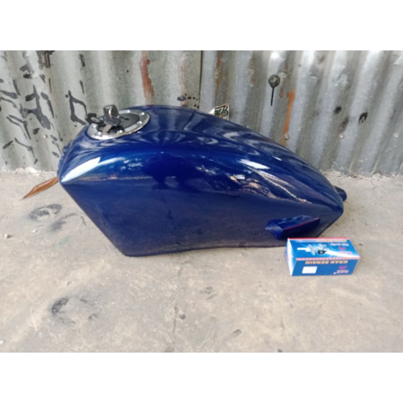 Tangki Custom Bobber Cat Tangki Indian Bobber Cat Biru Tangki Custom Besar