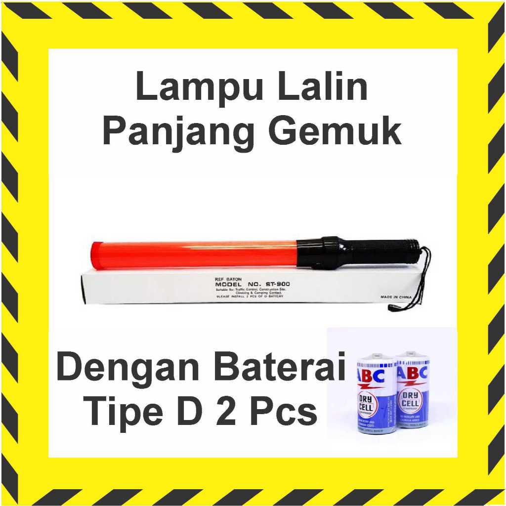 Traffic Stick / Lampu Lalin / Tongkat Lalin / Lampu Tukang Parkir / Lampu Peluit
