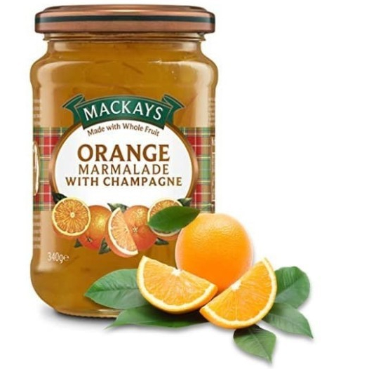 

MACKAYS ORANGE MARMALADE WITH CHAMPAGNE 340GR