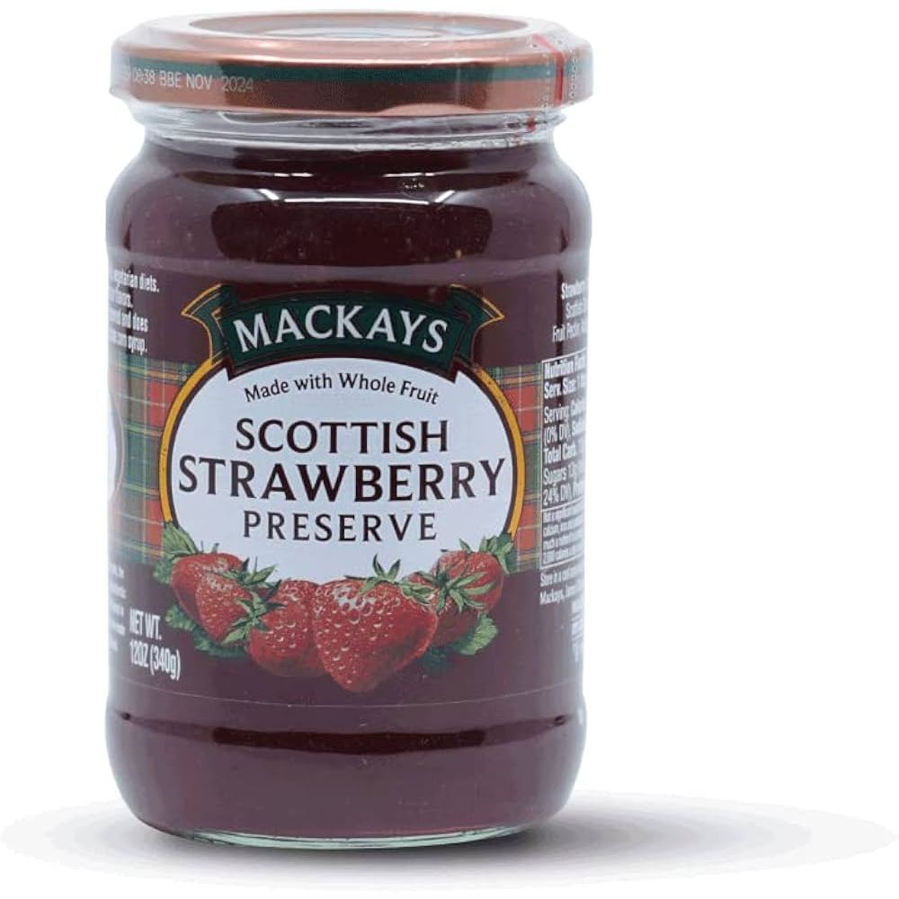 

Strawberry Preserve Mackays 340g