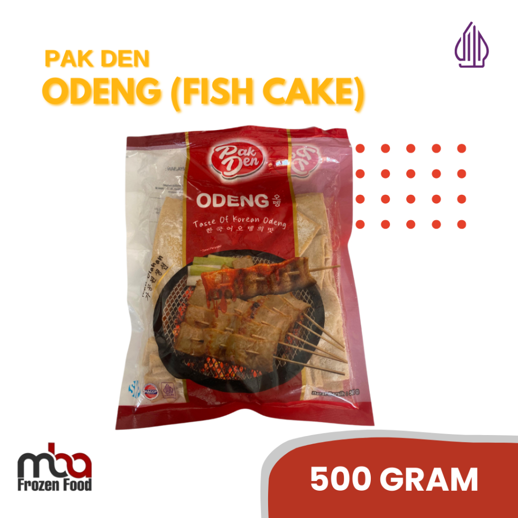 

Pak Den Odeng 500 Gram /Ikan /Fishcake /Kueikan /Steamboat /Bakaran /Sate /Camilan /Makananringan /Frozenfood /Olahanikan /Korea /Soup /Nugget