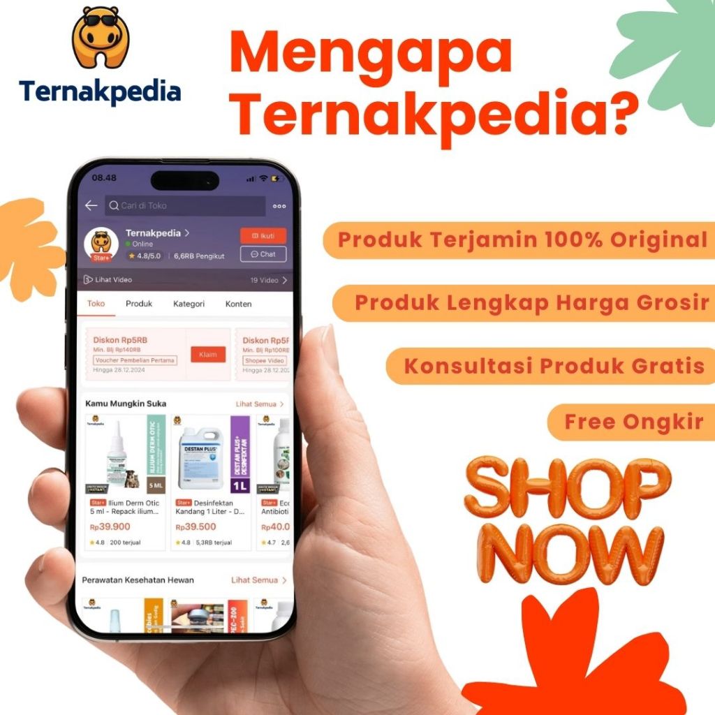 BIGSALE VIT B1 INJEKSI - OBAT LUMPUH - B1 100ML- OBAT HEWAN - VIT B1 INJEKSI