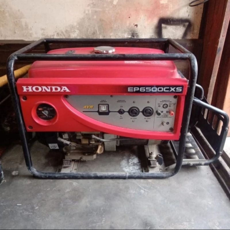 Genset HONDA EP6500CXS 5000 Watt Starter Original