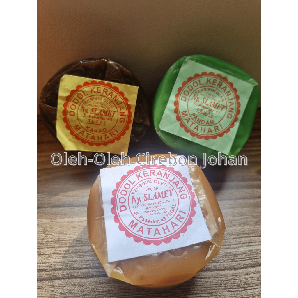 

Dodol Keranjang Cap Matahari - Dodol Tegal - Dodol Keranjang Manis