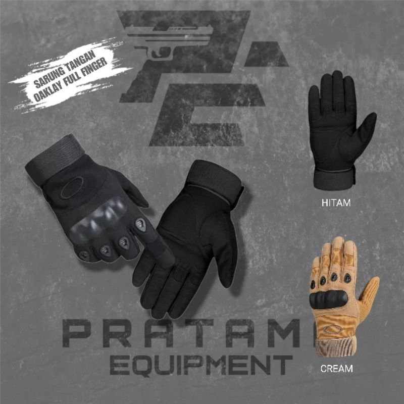 SARUNG TANGAN TACTICAL / SARUNG TANGAN OAKLEY FULL FINGER / SARUNG TANGAN