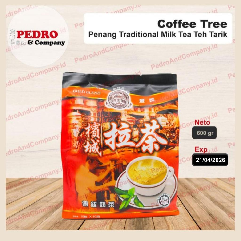 

Coffee tree penang teh tarik milk tea 600 gram isi 15 sachet malaysia