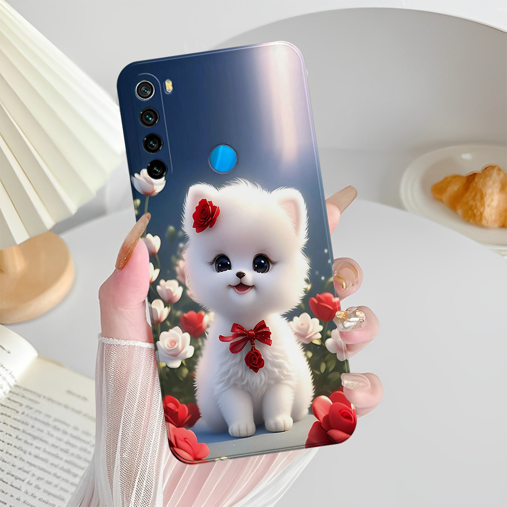 Casing Xiaomi Redmi Note 8 Note 7 Note 5 Pro Silicone Karakter Bumper Kesing Case Softcase Case Cute