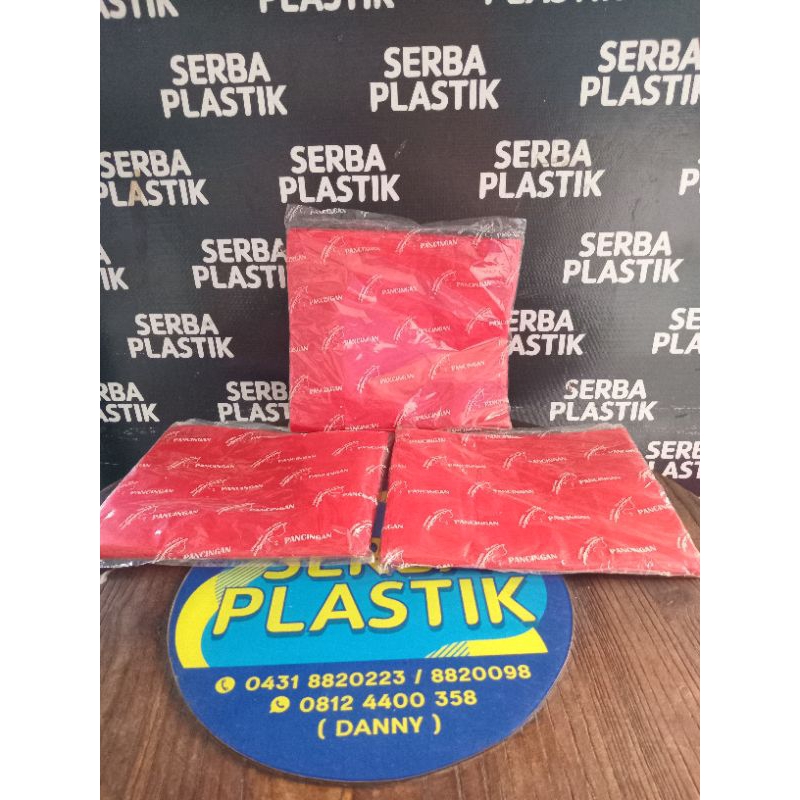 Tas Plastik/Kantong Plastik HDPE (tebal 03) Merah