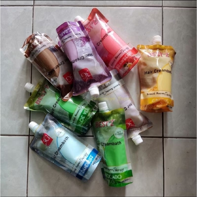 HAIR CREMBATH RAMBUT BEST'Z 1 KG 3G WANGI PERAWATAN SALON