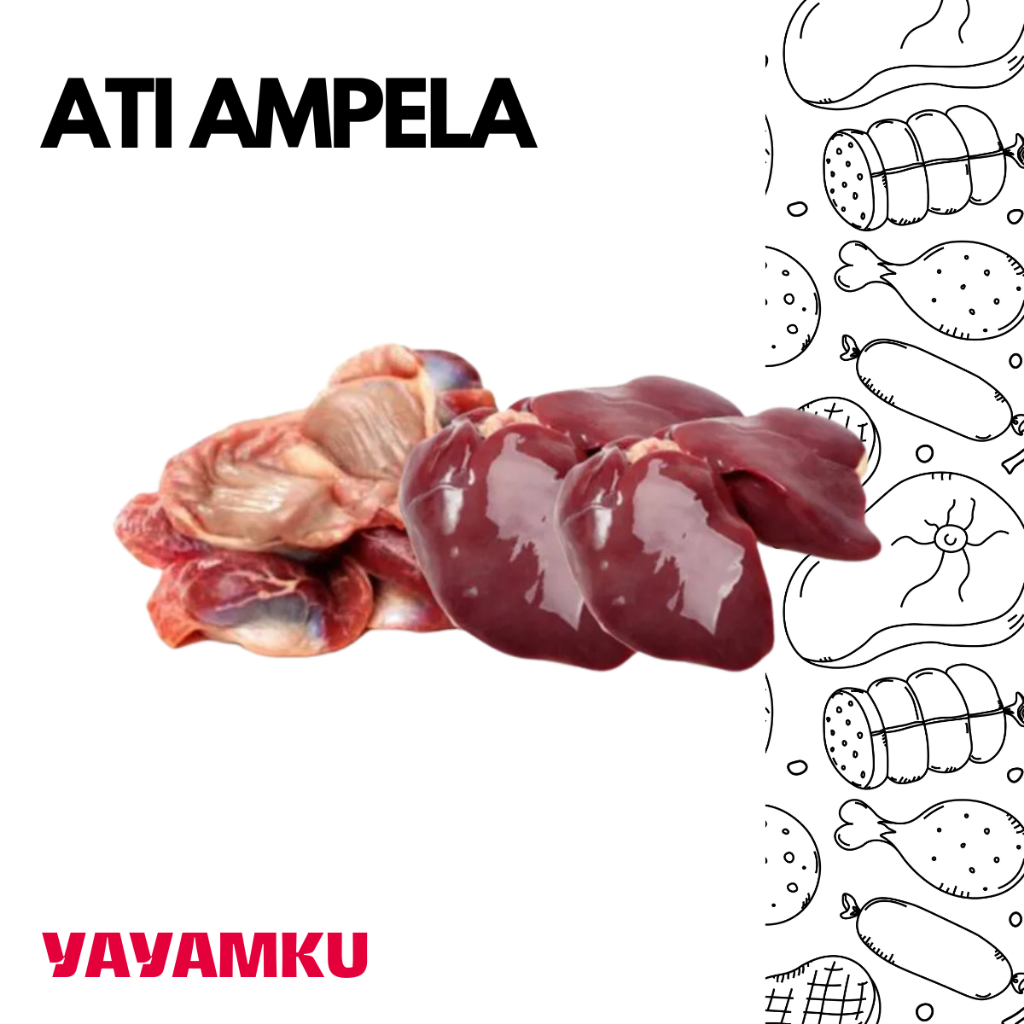 

YAYAMKU Ayam Hati Ampela 500 Gram