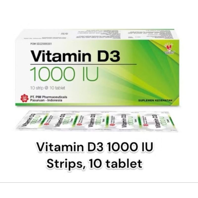 Vitamin D3 1000 IU PIM