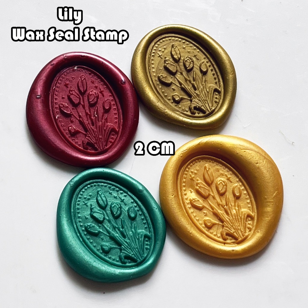 

Lyly Flower Wax Seal Stamp