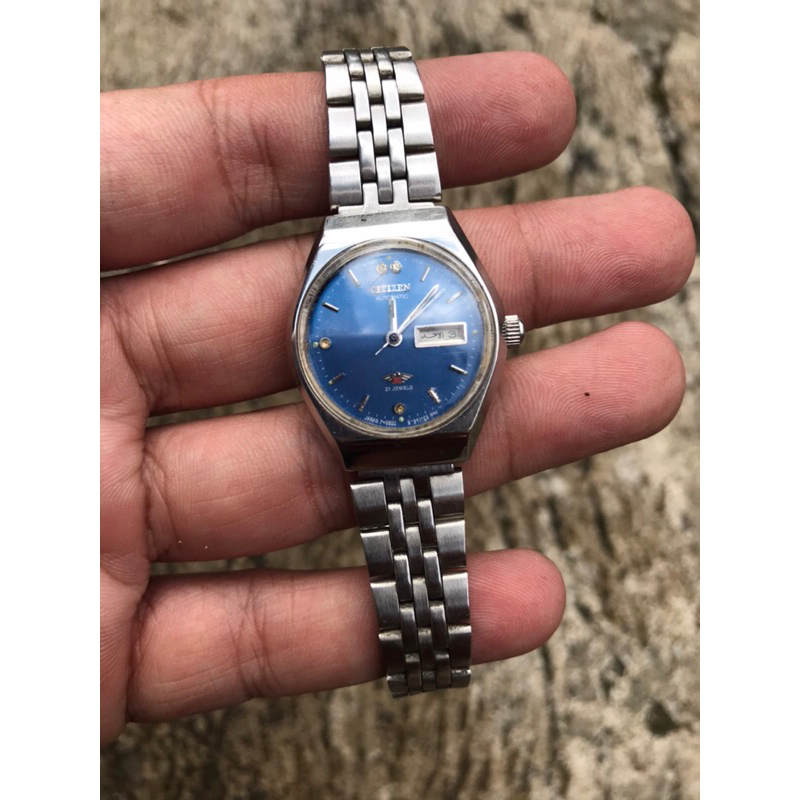 jam citizen wanita automatic vintage second bekas