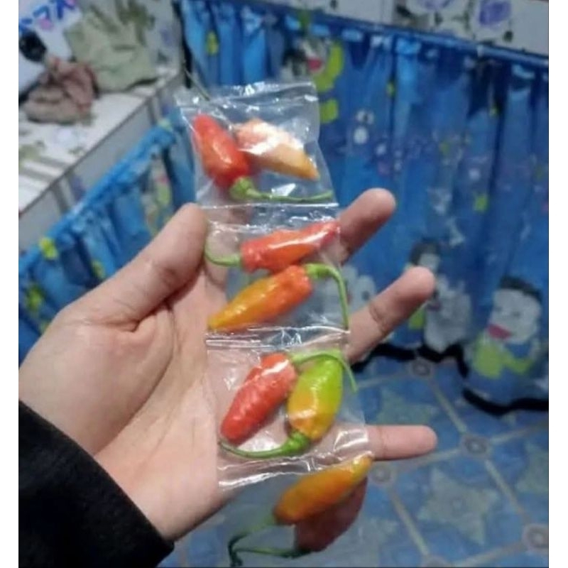 

Protes Cabai Mahal Cabe Rencengan