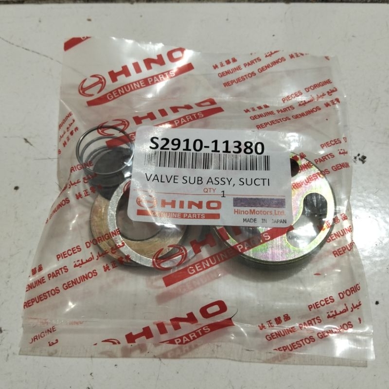 VALVE SUB ASSY S2910-11380 REPAIR KIT KOMPRESOR HINO 500 FM260 FM280