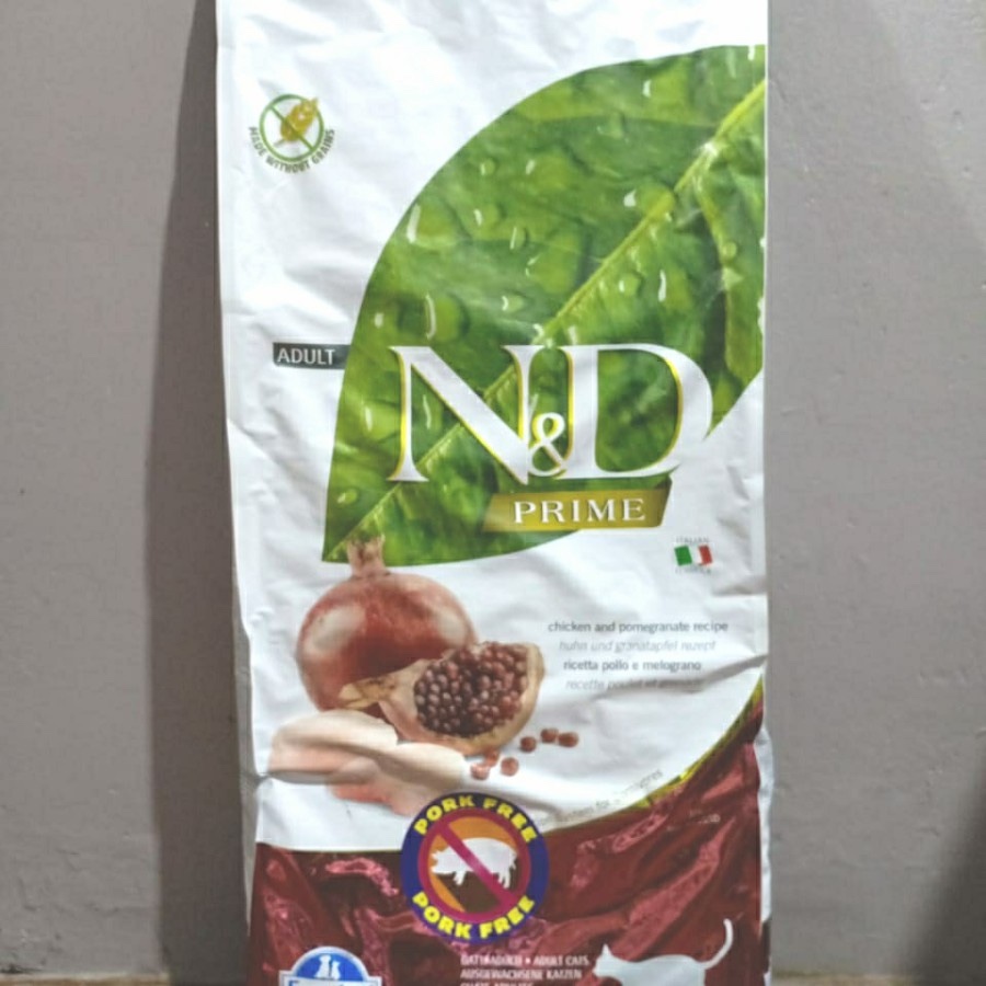 N&D Farmina Adult Cat Chicken&Pomegranate 10kg - Makanan Kucing