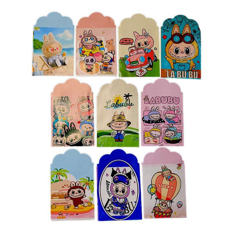 

AMPLOP LABUBU MEDIUM 5 PACK (50PCS) AMPLOP LEBARAN