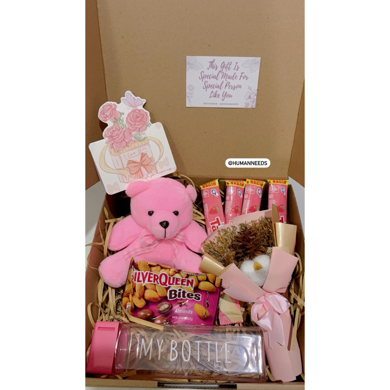 

[ Ready Stock] Kado Hampers Gift Box Kado Ulang Tahun / Sidang / Wisuda Cewek cowok