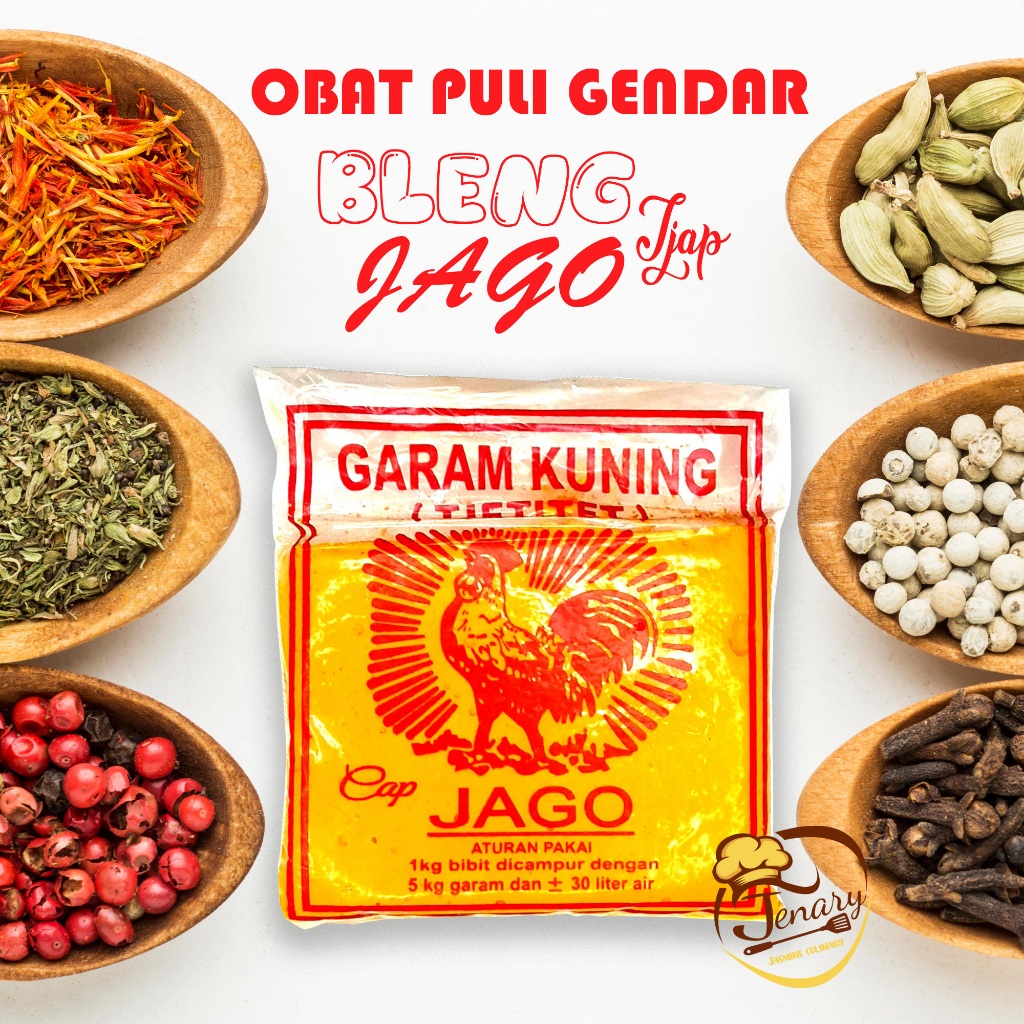 

Bleng Obat Gendar Puli Garam Kuning Untuk pengembang Kerupuk Dari Nasi Garam