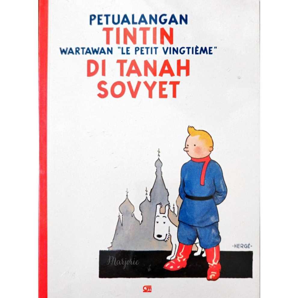 GPU - Petualangan Tintin: Di Tanah Sovyet - Ori Preloved Gramedia