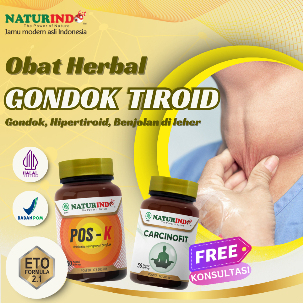 Obat Gondok Herbal Obat Gondongan Gondok Tiroid Obat Hipertiroid Tiroid Benjolan Besar Herbal