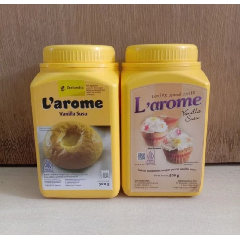larome vanilla susu 500gram
