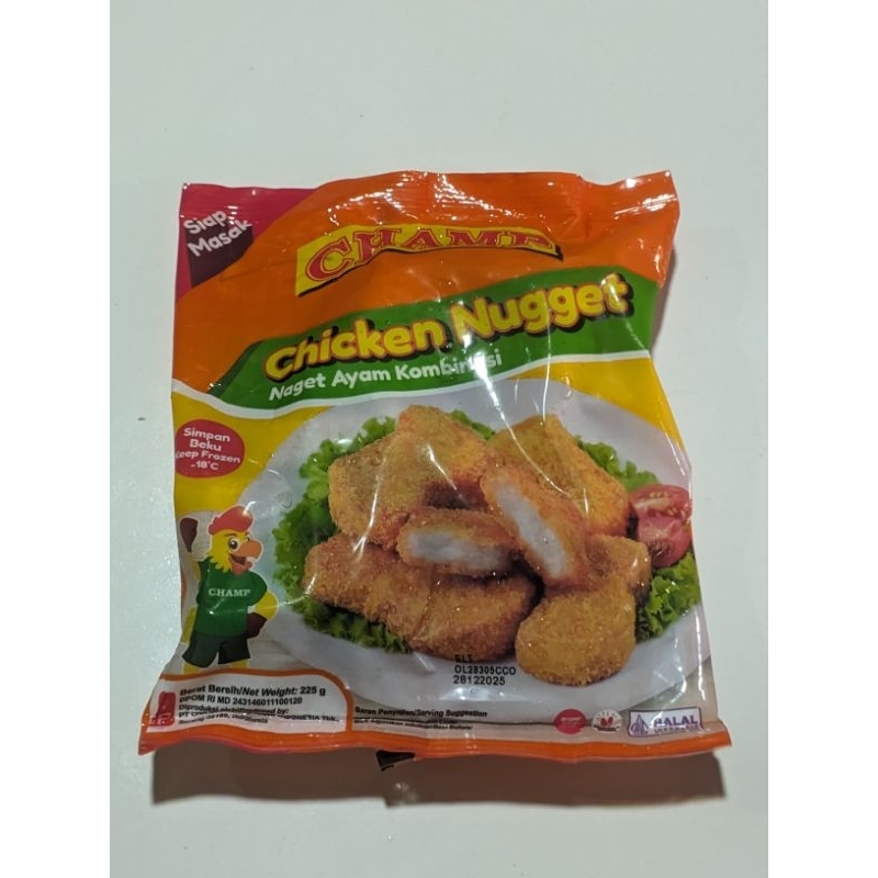 

NUGGET CHAMP AYAM 225GRAM