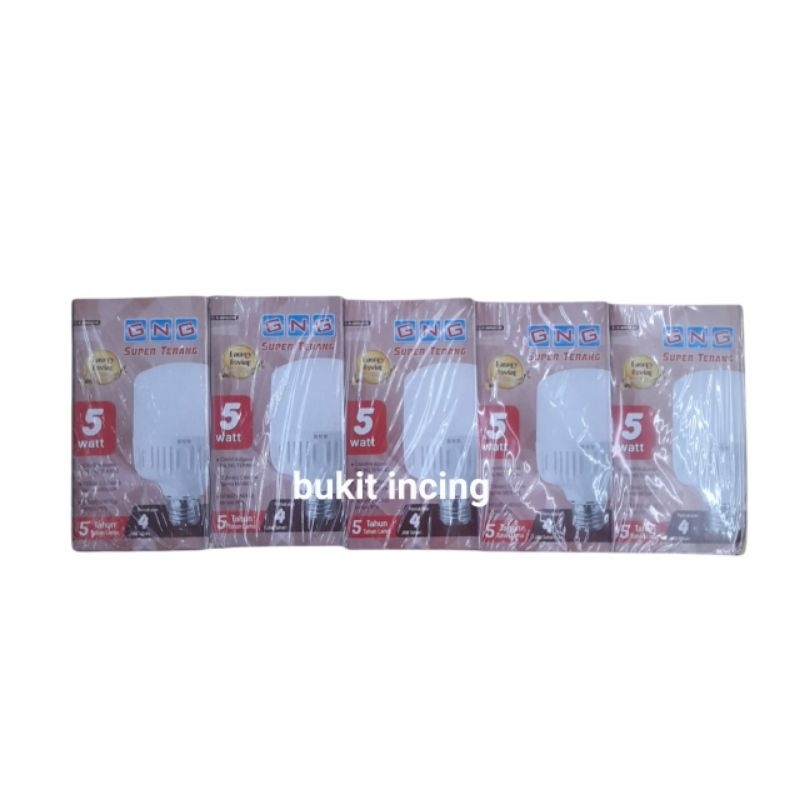 Kawachi GNG / HIMITSU Super terang 5 Watt LAMPU Led Jumbo