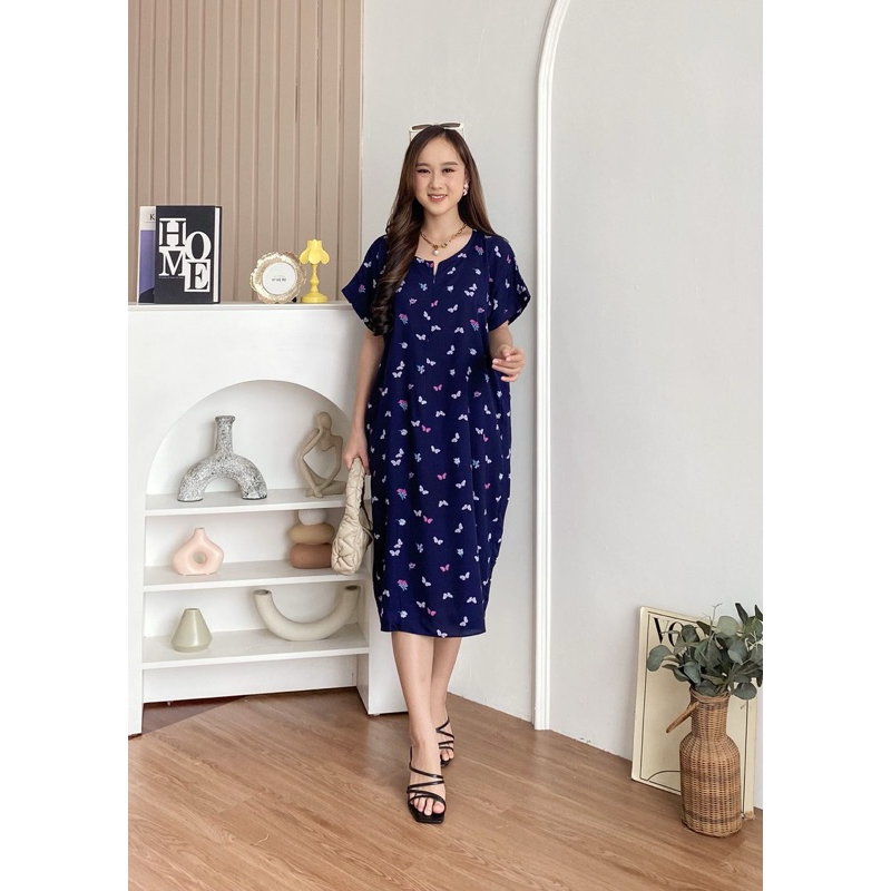 ( MOTIF TERBARU ) DASTER BASIC PENDEK by hd.id