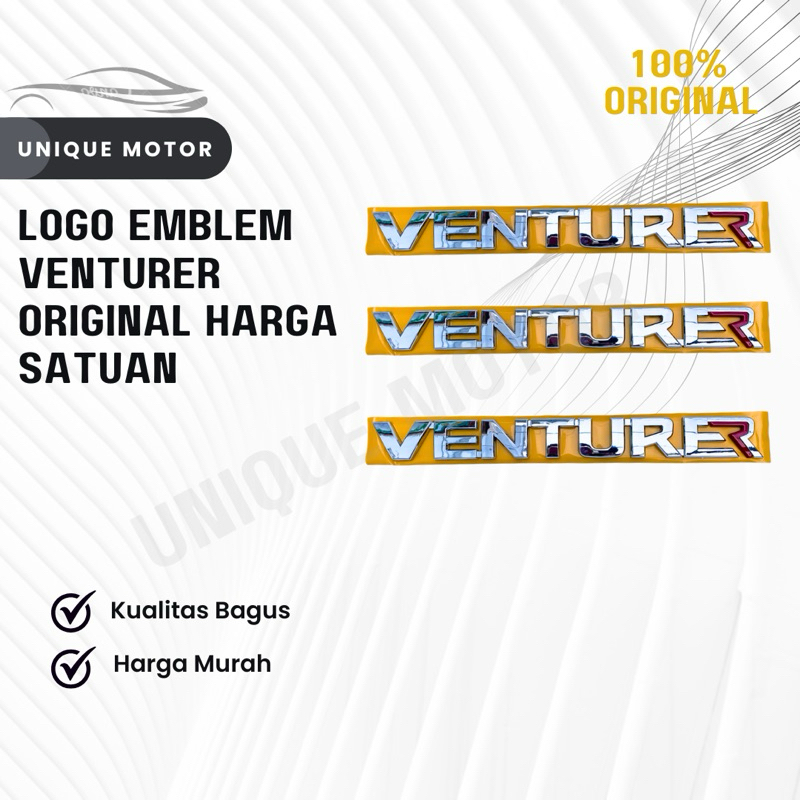 Emblem Logo Venturer Original
