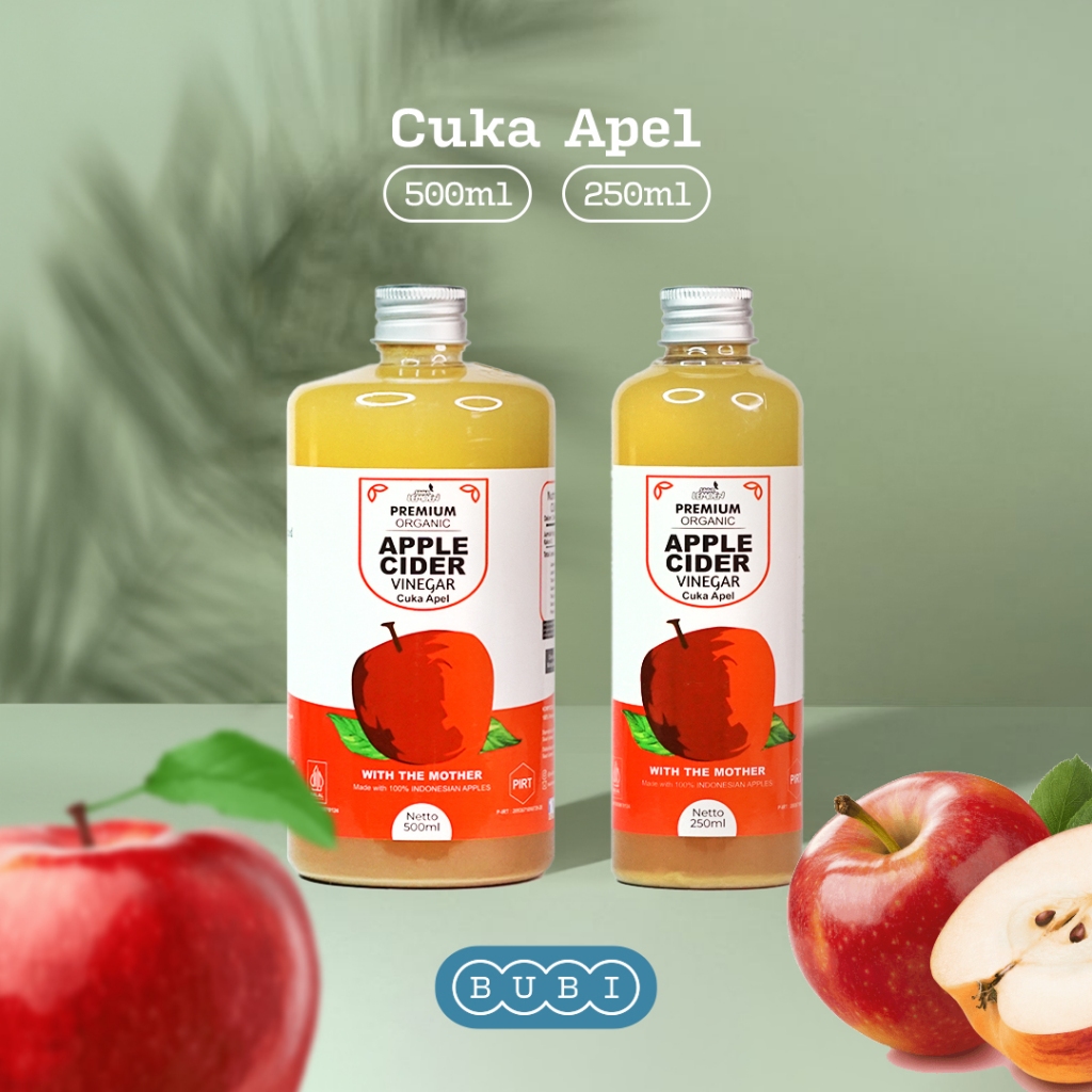 

CUKA APEL Apple Cider Vinegar Premium Organik Untuk Diet Alami by Suur Lemoen