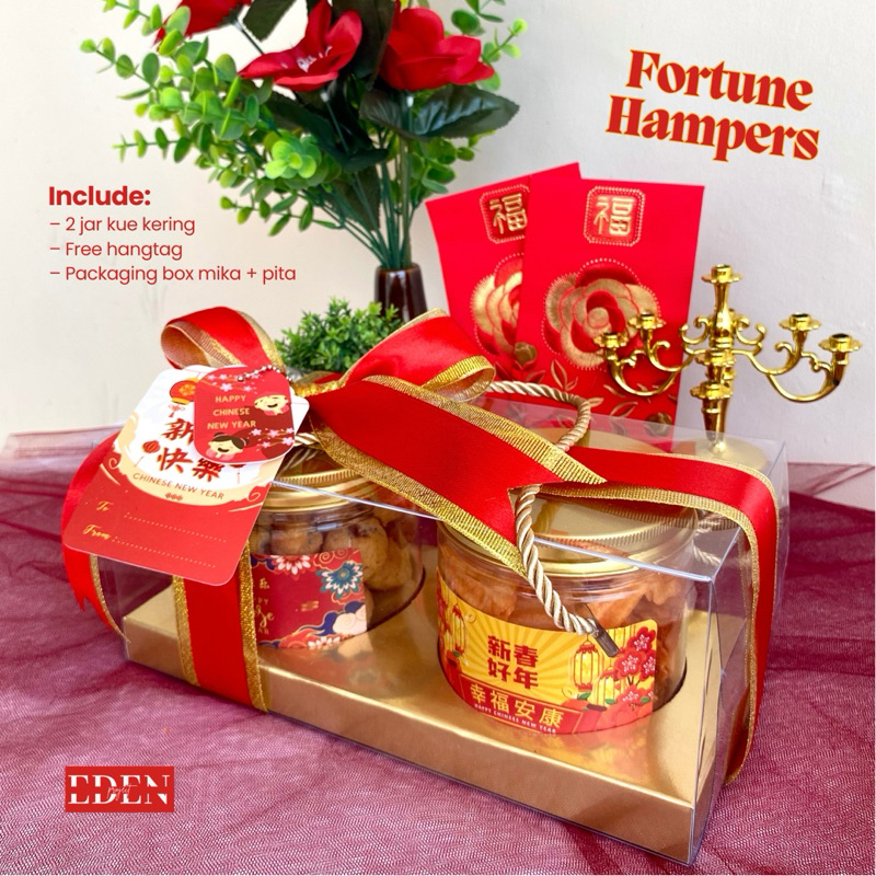 

DIY HAMPERS IMLEK CHINESE NEW YEAR 2025 YEAR OF THE SNAKE HAMPERS KOSONGAN