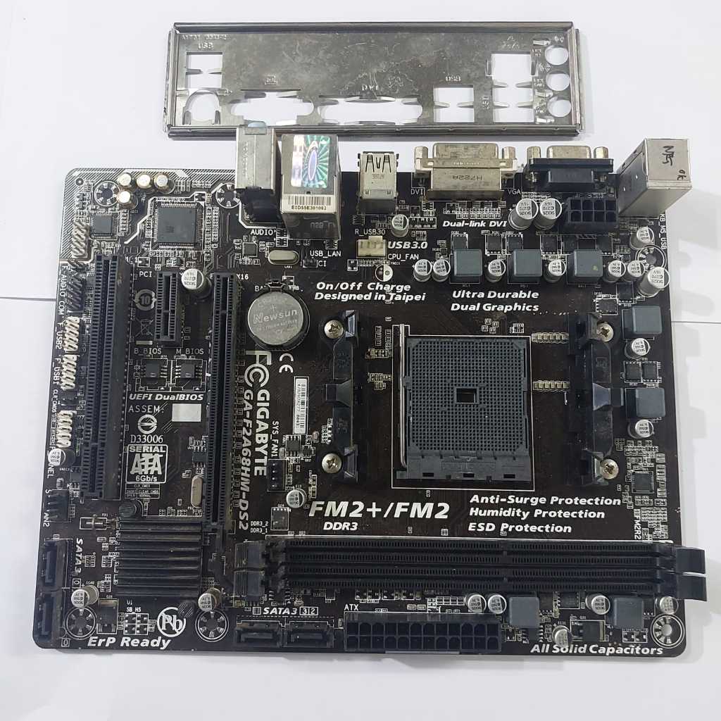 Mainboard Motherboard amd socket FM2+ murah support AMD FM2+/FM2 A-series APU