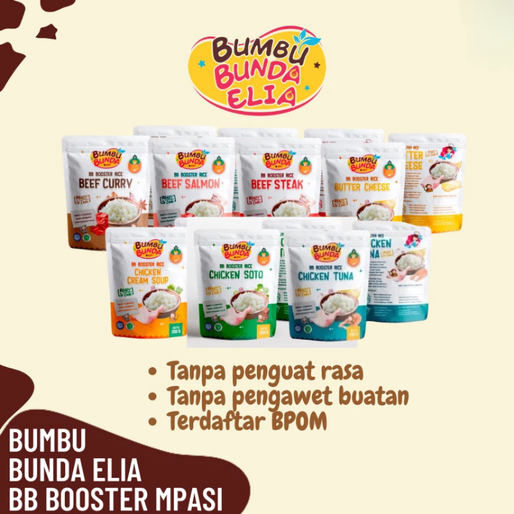 

Bumbu Bunda Elia BB Booster Rice Mpasi