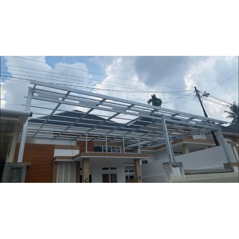 kanopi teras baja ringan terpasang