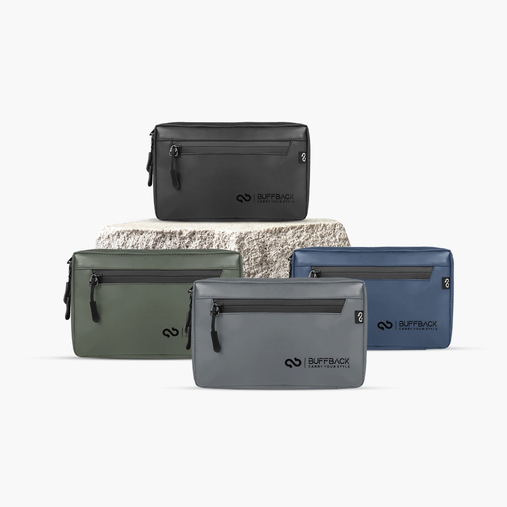 Buffback - Handbag Pria / Wanita - LAVA Pouch Tas Tangan Clutch Slingbag Multifungsi ggh