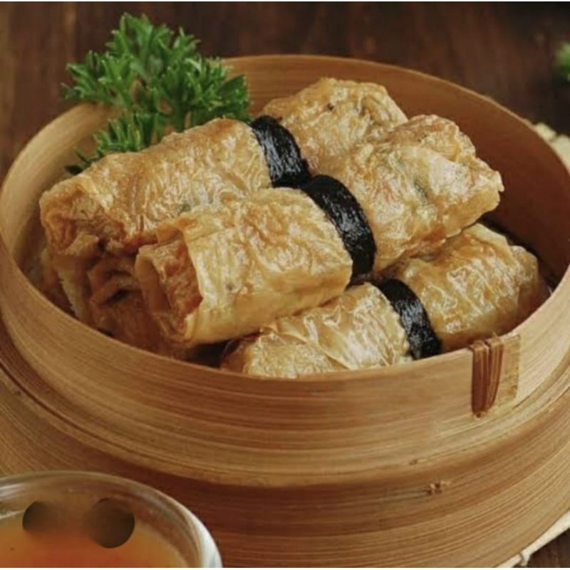 

Lumpia Ayam Kulit Tahu Premium isi 10pc