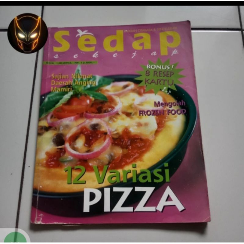Majalah Original Sedap Sekejap - 12 Variasi Pizza