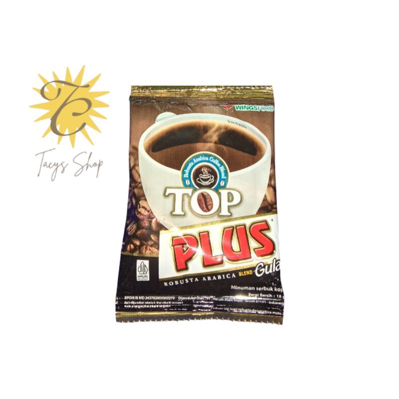 

[PROMO] KOPI Top Plus renceng 10 bks x 18 gr