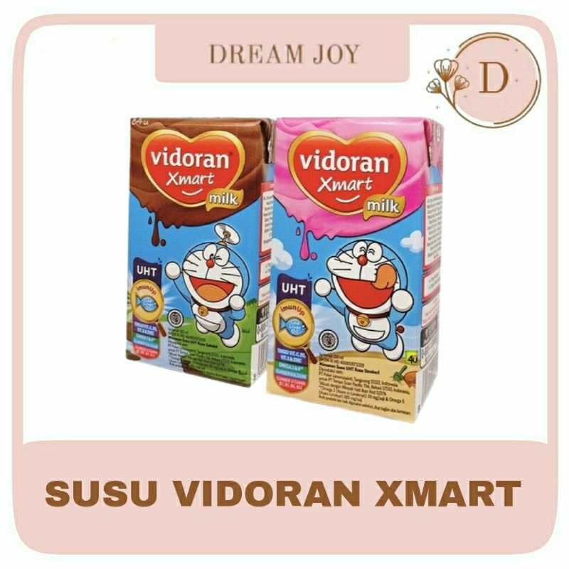 

(COD) SUSU VIDORAN XMART KIDS 110ml SUSU UHT